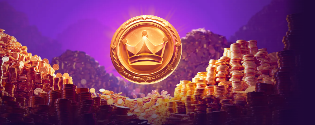 KingMaker Krone auf Goldmünzen — Willkommensbonus 500 € + 50 Freispiele
